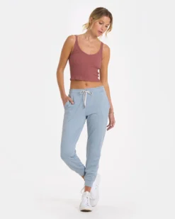 Performance Jogger | Light Cloud Heather -Vuori Clothing Store VW303HLI 03140