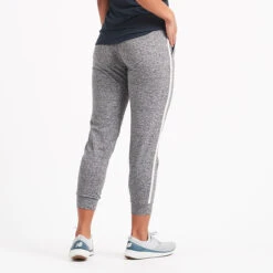 Performance Jogger | Heather Grey / Natural Stripe 6 Performance Jogger | Heather Grey / Natural Stripe -Vuori Clothing Store VW303HNS 3