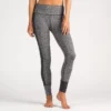 Asymmetric Block Legging | Heather Grey