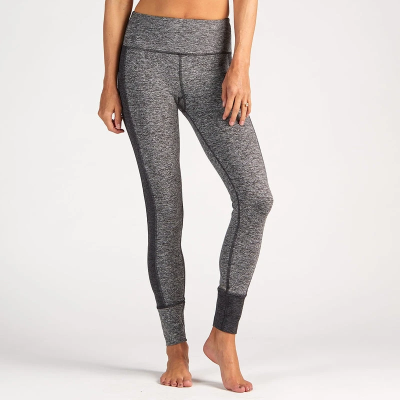 Asymmetric Block Legging | Heather Grey 1 Asymmetric Block Legging | Heather Grey