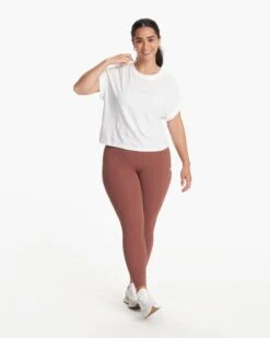 Daily Legging | Hazelnut 8 Daily Legging | Hazelnut -Vuori Clothing Store VW323HZN SP24 W ECOMM PANTS FULL 2 v2