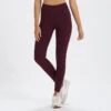 Pace High Rise Legging | Cerise