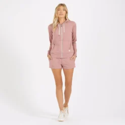 Halo Performance Short | Burnt Clay Heather -Vuori Clothing Store VW339BCY 4