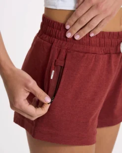 Halo Performance Short | Currant Heather 12 Halo Performance Short | Currant Heather -Vuori Clothing Store VW339HUT 2643