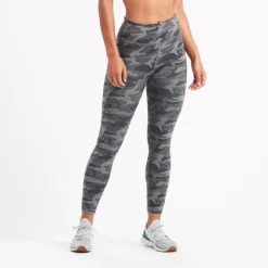 Caspian Legging | Heather Grey Camo