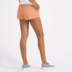 Sunwashed Short | Apricot -Vuori Clothing Store VW369APR 3