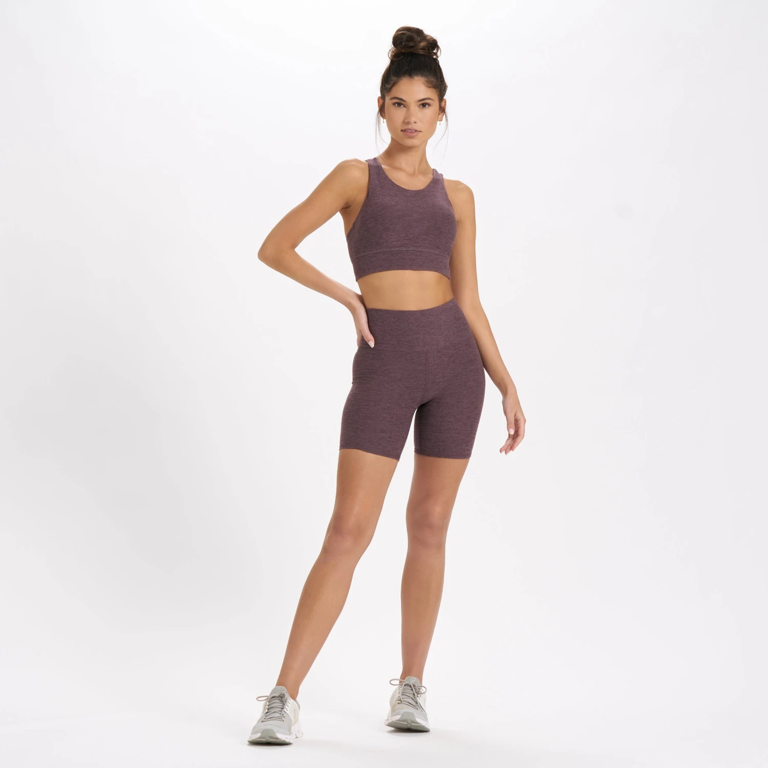 Clean Elevation Shorty | Smoked Plum Heather 4 Clean Elevation Shorty | Smoked Plum Heather - Image 4