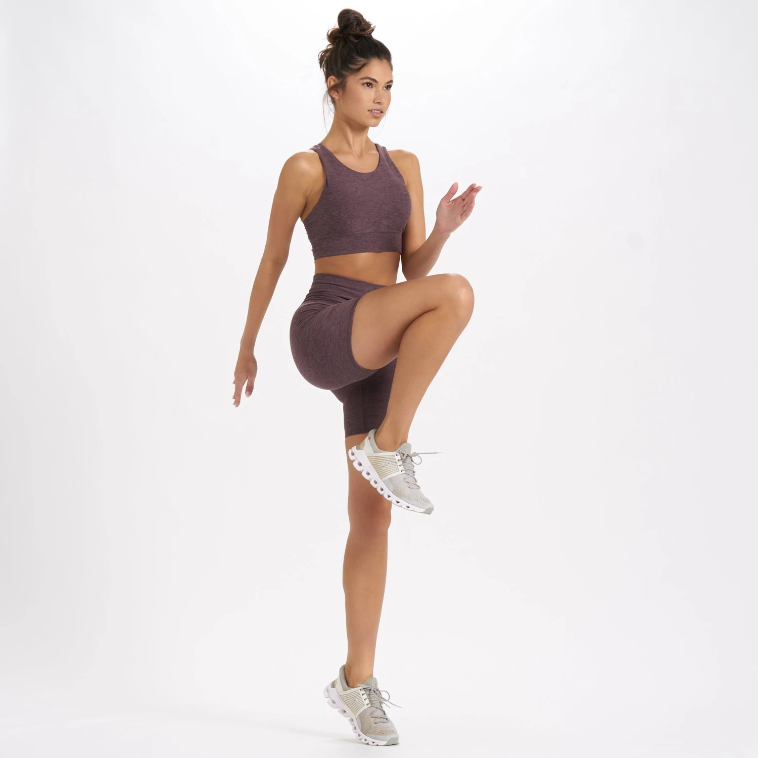 Clean Elevation Shorty | Smoked Plum Heather 5 Clean Elevation Shorty | Smoked Plum Heather - Image 5