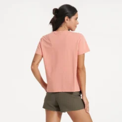 Feather Tee | Light Cinnamon -Vuori Clothing Store VW385DOR 2988