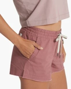 Vintage Ripstop Short | Marsala -Vuori Clothing Store VW385MAR SP23 W ECOMM SHORTS 2041 DETAIL 1x1 9aa0c8c9 f8ac 44d4 a7d1 9d87a1ccda76