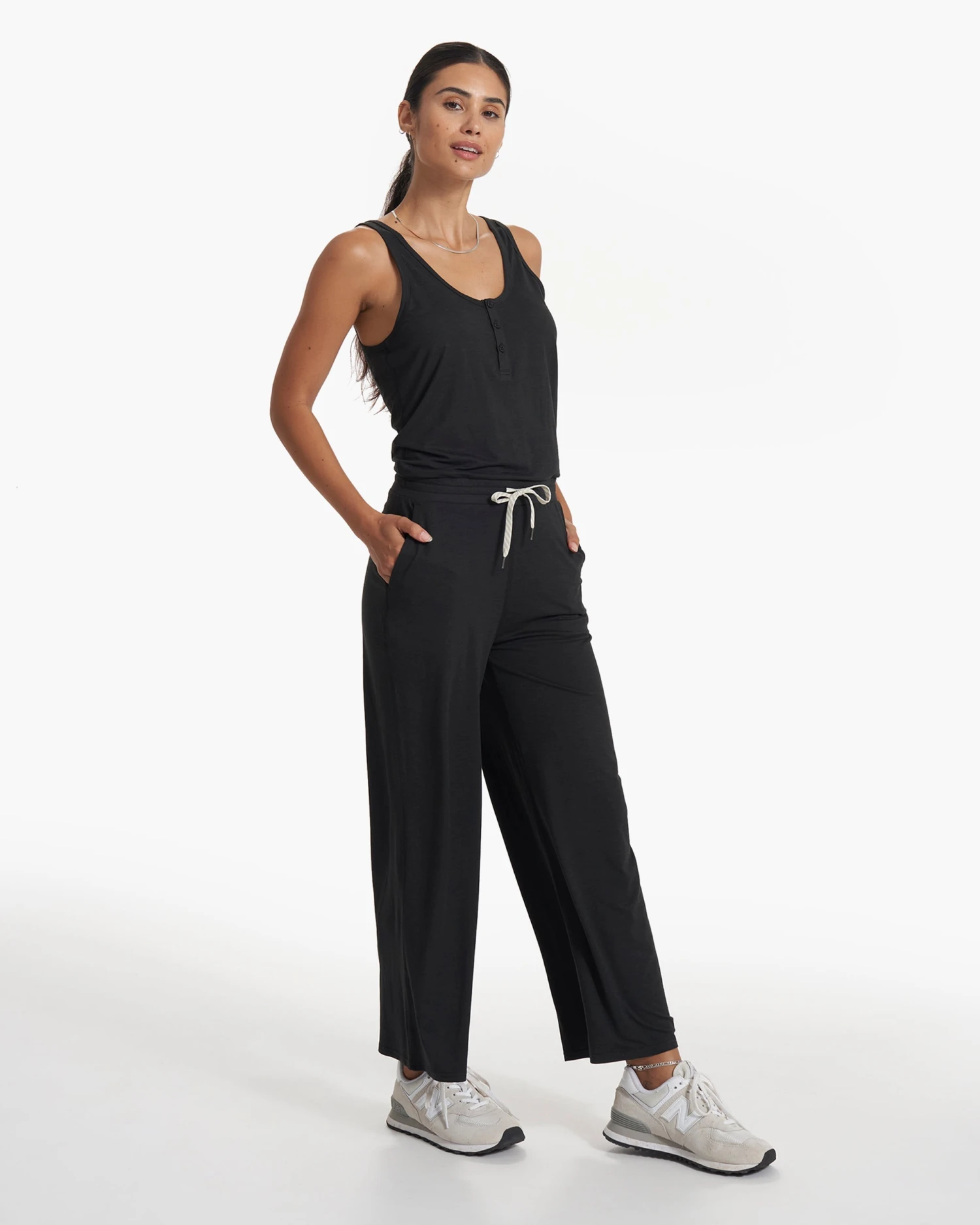 Falls Jumpsuit | Black Heather 2 Falls Jumpsuit | Black Heather - Image 2