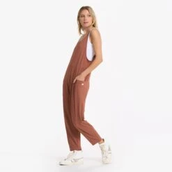 Breezy Jumpsuit | Copper Heather -Vuori Clothing Store VW4006HCO 4658