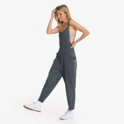 Breezy Jumpsuit | Shale Heather 9 Breezy Jumpsuit | Shale Heather -Vuori Clothing Store VW4006HTS 4490