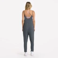 Breezy Jumpsuit | Shale Heather 10 Breezy Jumpsuit | Shale Heather -Vuori Clothing Store VW4006HTS 4519
