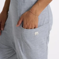 Breezy Jumpsuit | Pale Grey Heather -Vuori Clothing Store VW4006PHG 4645