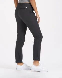 Womens Ripstop Pant - Long | Charcoal -Vuori Clothing Store VW401 LCCL 3