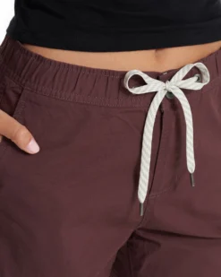 Womens Ripstop Pant - Long | Chestnut -Vuori Clothing Store VW401 LCHN 00059