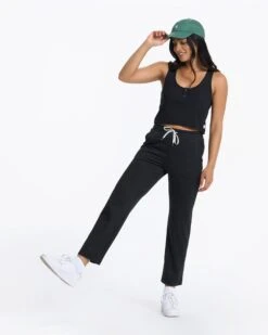 Halo Straight Leg | Black Heather -Vuori Clothing Store VW4017HBK 0630