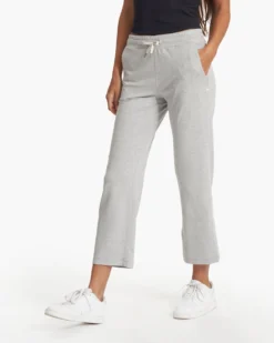 Halo Straight Leg | Pale Grey Heather