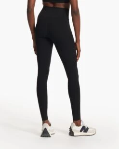Vuori AllTheFeels™ Legging - Long | Black 10 Vuori AllTheFeels™ Legging - Long | Black -Vuori Clothing Store VW4018 LBLK FA23 W ECOMM PANTS BACK BOTTOMS 6