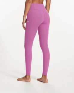 Vuori AllTheFeels™ Legging - Long | Claret -Vuori Clothing Store VW4018 LCLR FA23 W ECOMM PANTS BACK BOTTOMS 4