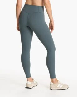 Vuori AllTheFeels™ Legging - Long | Lake 15 Vuori AllTheFeels™ Legging - Long | Lake -Vuori Clothing Store VW4018 LLAK SP24 W ECOMM PANTS BACK BOTTOMS 5