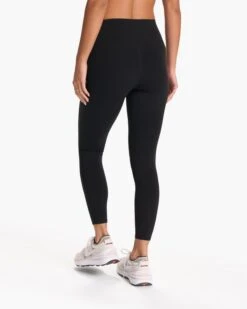 Vuori AllTheFeels™ Legging - Short | Black 10 Vuori AllTheFeels™ Legging - Short | Black -Vuori Clothing Store VW4018 SBLK FA23 W ECOMM PANTS BACK BOTTOMS 7