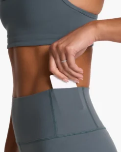 Vuori AllTheFeels™ Legging - Short | Lake -Vuori Clothing Store VW4018 SLAK FA23 W ECOMM PANTS DETAIL 7