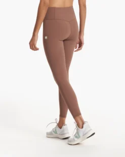 Vuori AllTheFeels™ Legging | Almond -Vuori Clothing Store VW4018ALM FA23 W ECOMM PANTS BACK BOTTOMS 6