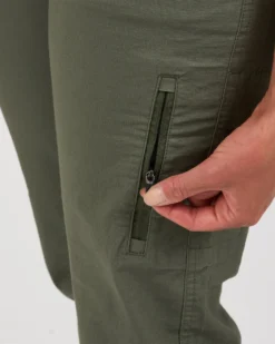 Womens Ripstop Pant | Army -Vuori Clothing Store VW401ARM 4