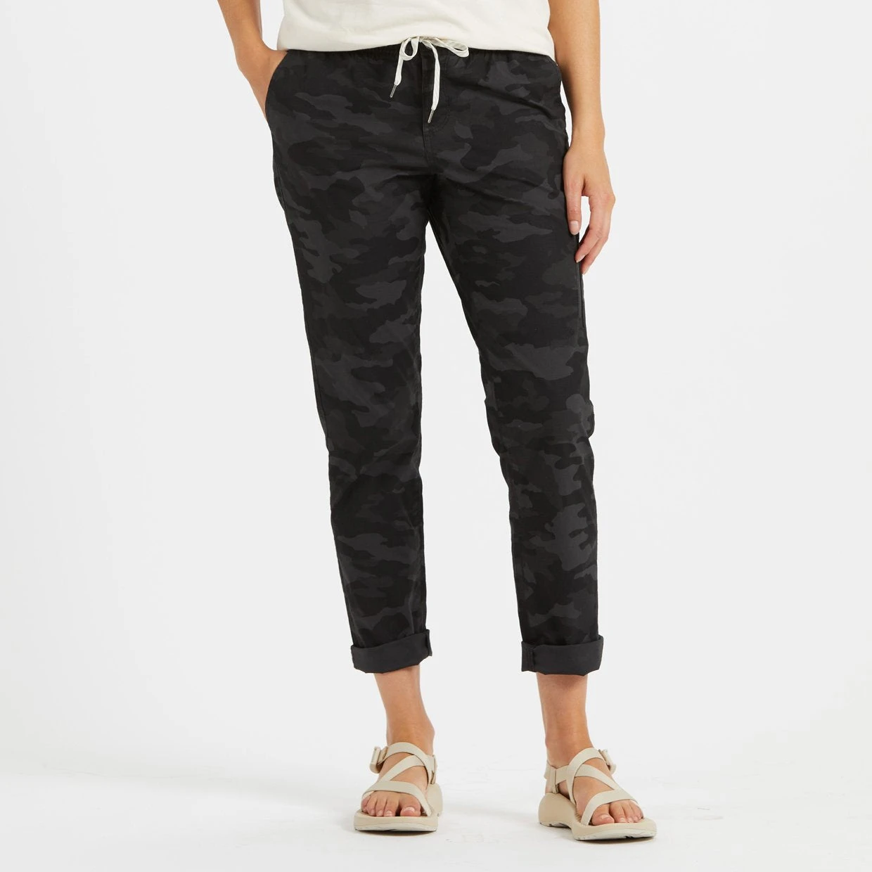 Womens Ripstop Pant | Black Camo 1 Womens Ripstop Pant | Black Camo