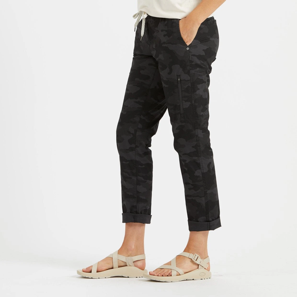 Womens Ripstop Pant | Black Camo 2 Womens Ripstop Pant | Black Camo - Image 2