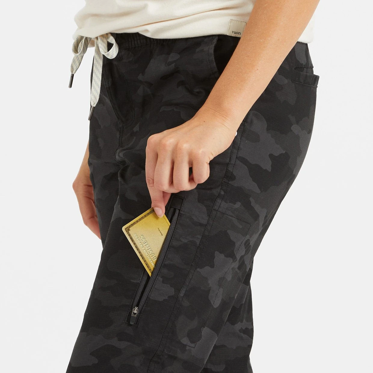 Womens Ripstop Pant | Black Camo 4 Womens Ripstop Pant | Black Camo - Image 4