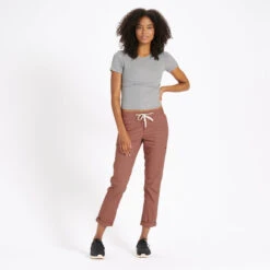 Womens Ripstop Pant | Copper -Vuori Clothing Store VW401COP 4