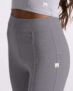 Lux Rib Split Bootcut | Heather Grey 10 Lux Rib Split Bootcut | Heather Grey -Vuori Clothing Store VW4042HTG SP23 W ECOMM DETAIL 6481 1x1 bcae87a4 d782 4a8a a80a ccc01fef6f01