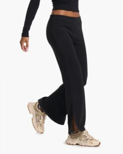 Sedona Wideleg Sweatpant | Black -Vuori Clothing Store VW4044BLK SP23 W ECOMM BOTTOM 7439 1x1 9a5ed97d ee9c 407d af4f df6f87634fb6