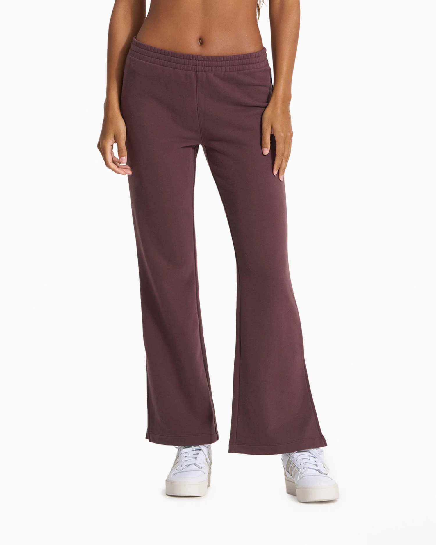 Sedona Wideleg Sweatpant | Chestnut 1 Sedona Wideleg Sweatpant | Chestnut