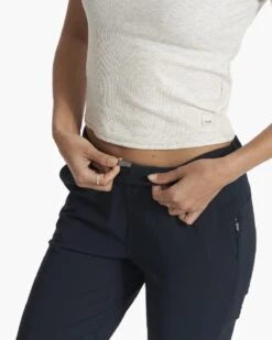 Miles Ankle Pant | Ink 11 Miles Ankle Pant | Ink -Vuori Clothing Store VW404INK SP23 W ECOMM PANTS DETAIL 1667 1x1 3220a817 4f16 4aa0 939c 1e11ce2bba5c