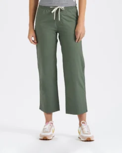 Womens Ripstop Wideleg | Army