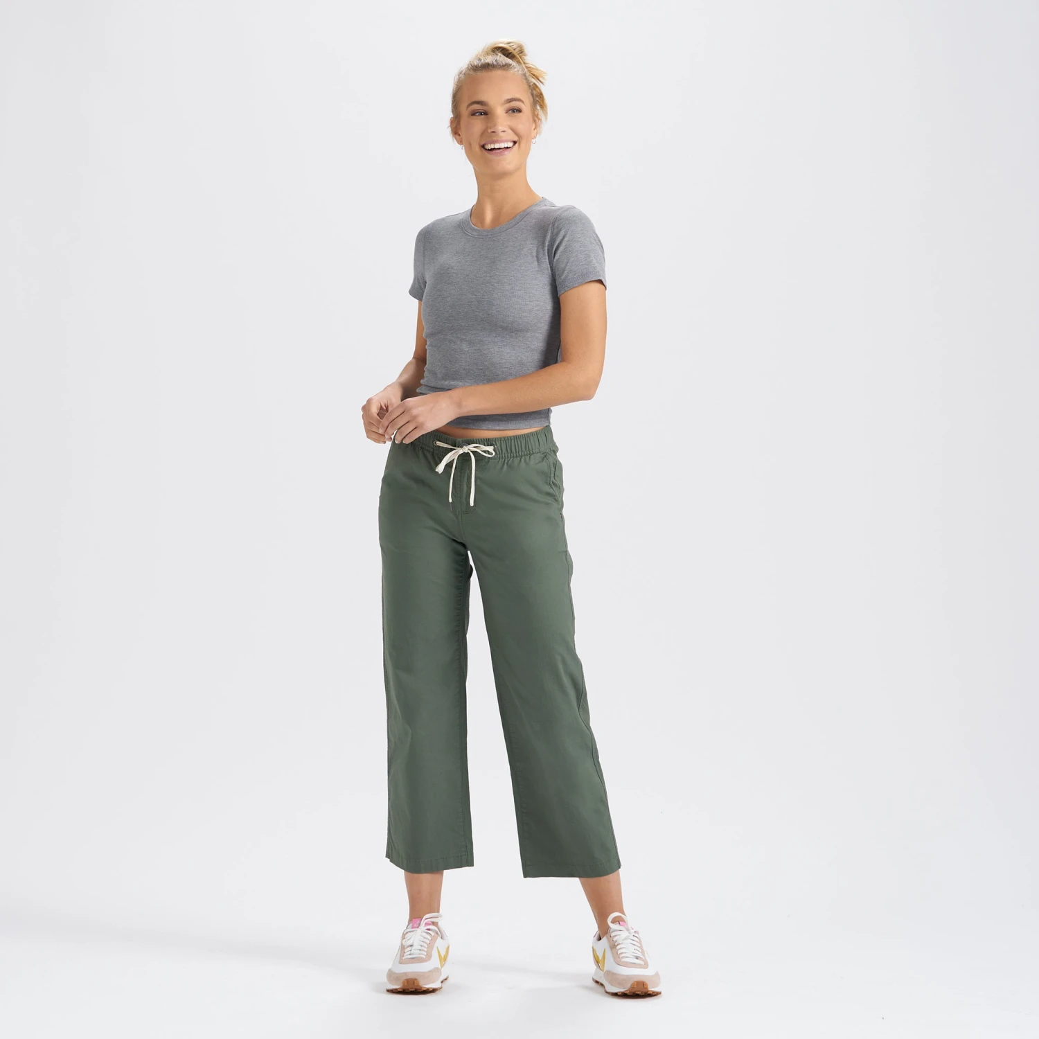 Pose Fitted Tee | Medium Heather Grey 9 Pose Fitted Tee | Medium Heather Grey - Image 9