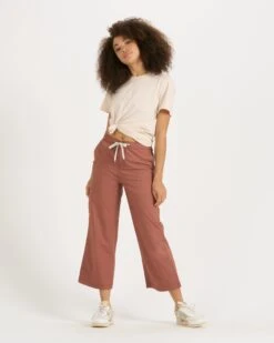 Womens Ripstop Wideleg | Copper -Vuori Clothing Store VW416COP 4