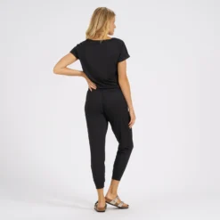 All Day Jumpsuit | Black -Vuori Clothing Store VW424BLK 3