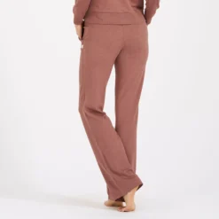 Halo Wide Leg Flare Pant | Terracotta Heather -Vuori Clothing Store VW425HTE 3