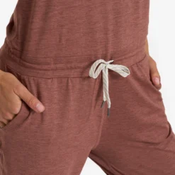Lux Jumpsuit | Terracotta Heather 7 Lux Jumpsuit | Terracotta Heather -Vuori Clothing Store VW426HTE 00760