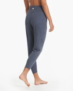 Lux At Ease Pant | Azure Heather -Vuori Clothing Store VW427HAZ 04015