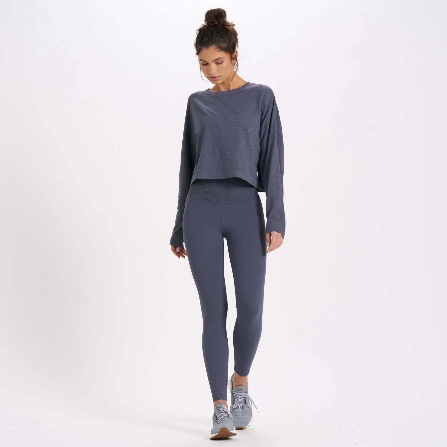Rib Studio Legging | Azure 4 Rib Studio Legging | Azure - Image 4