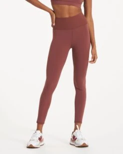 Rib Studio Legging | Cedar