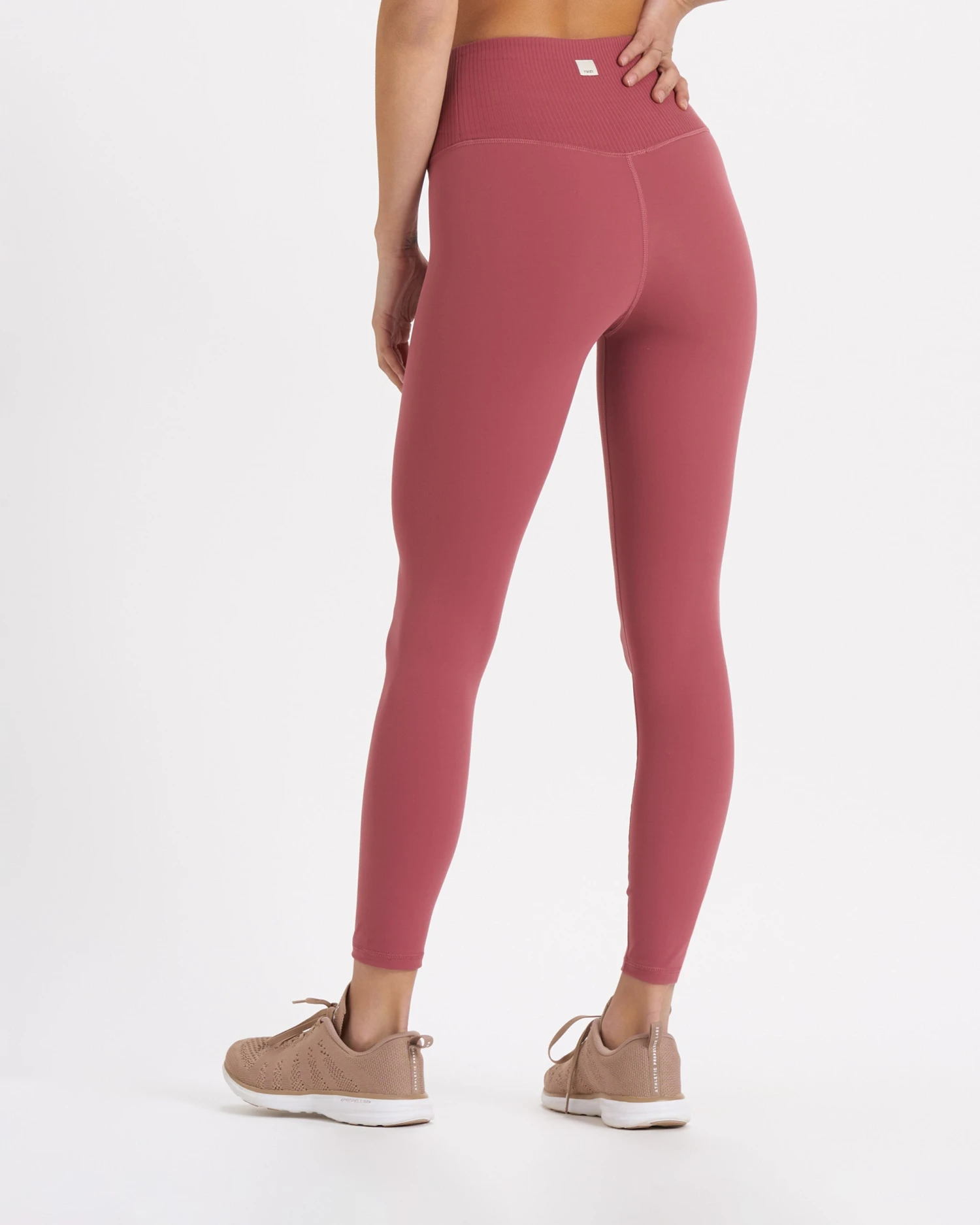 Rib Studio Legging | Desert Rose 3 Rib Studio Legging | Desert Rose - Image 3