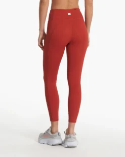 Stride Legging | Poppy -Vuori Clothing Store VW429POP SP23 W ECOMM PANTS BOTTOM 1275 1x1 751c02a3 cb8c 4e2f acf1 bff2b63d1c6f