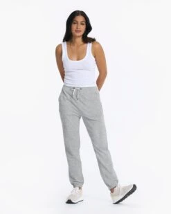 Laguna Lounge Pant 2.0 | Light Heather Grey -Vuori Clothing Store VW437LHG 1780 RETOUCH